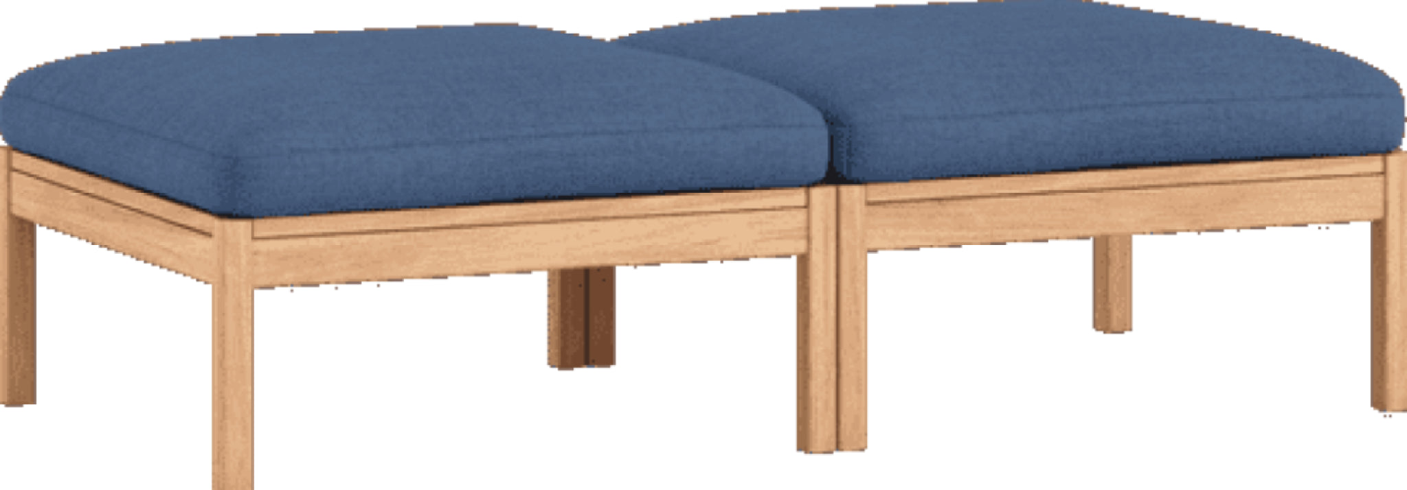 Moebe Modular Sofa Set, 2 Seater Daybed, Re-wool 767 (fsc Mix Credit)