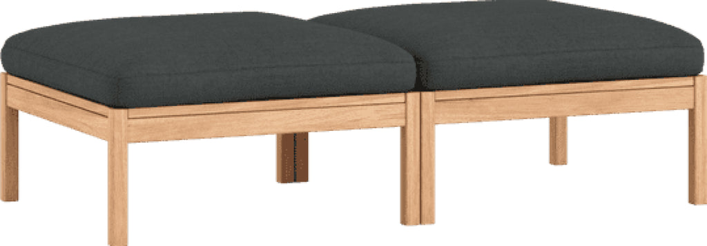 Moebe Modular Sofa Set, 2 Seater Daybed, Re-wool 987 (fsc Mix Credit)