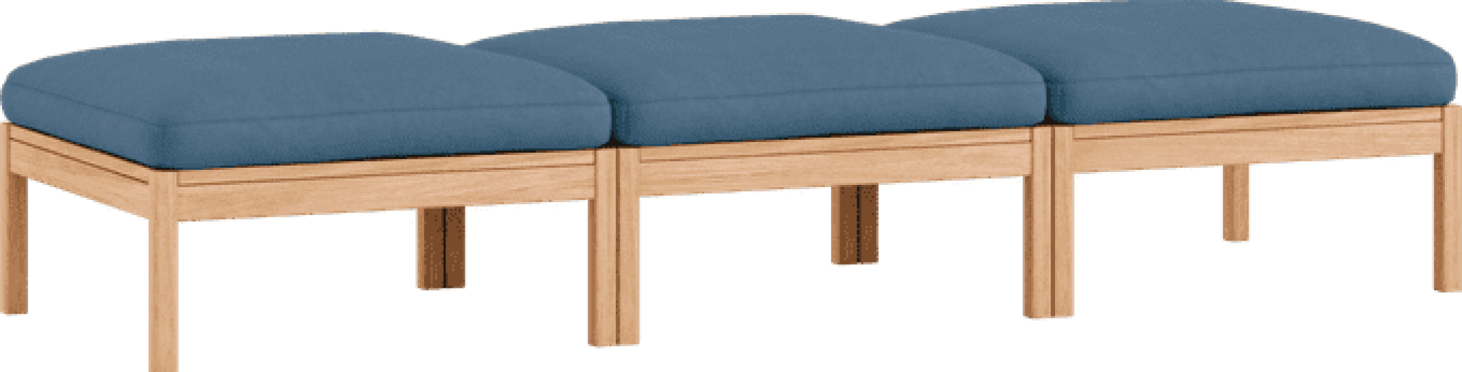 Moebe Modular Sofa Set, 3 Seater Daybed, Field 733 (fsc Mix Credit)