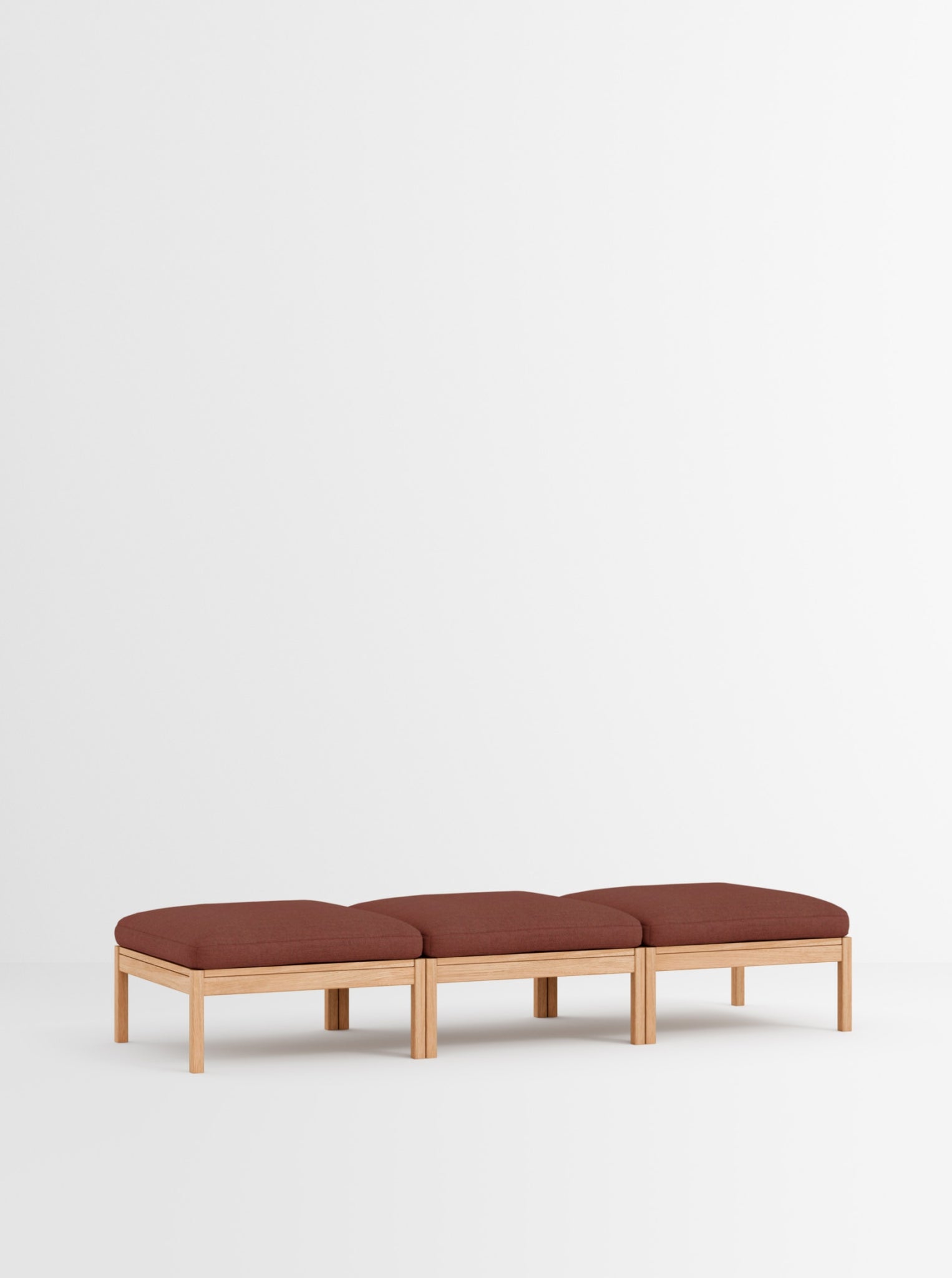 Moebe Modular Sofa Set, 3 Seater Daybed, Re-wool 687 (fsc Mix Credit)