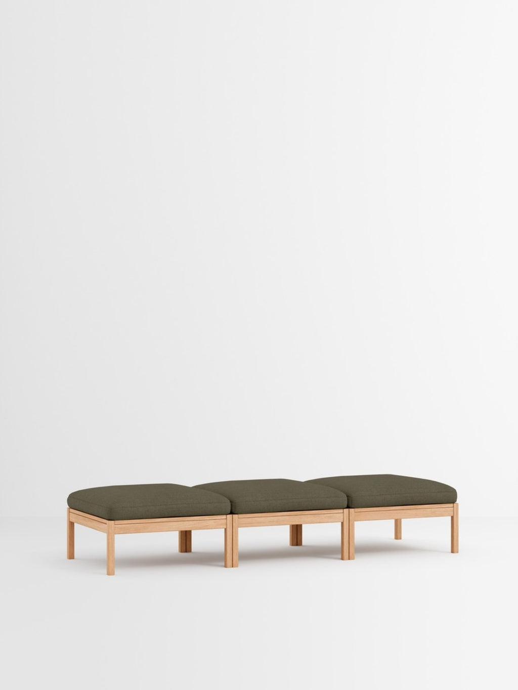 Moebe Modular Sofa Set, 3 Seater Daybed, Re-wool 977 (fsc Mix Credit)