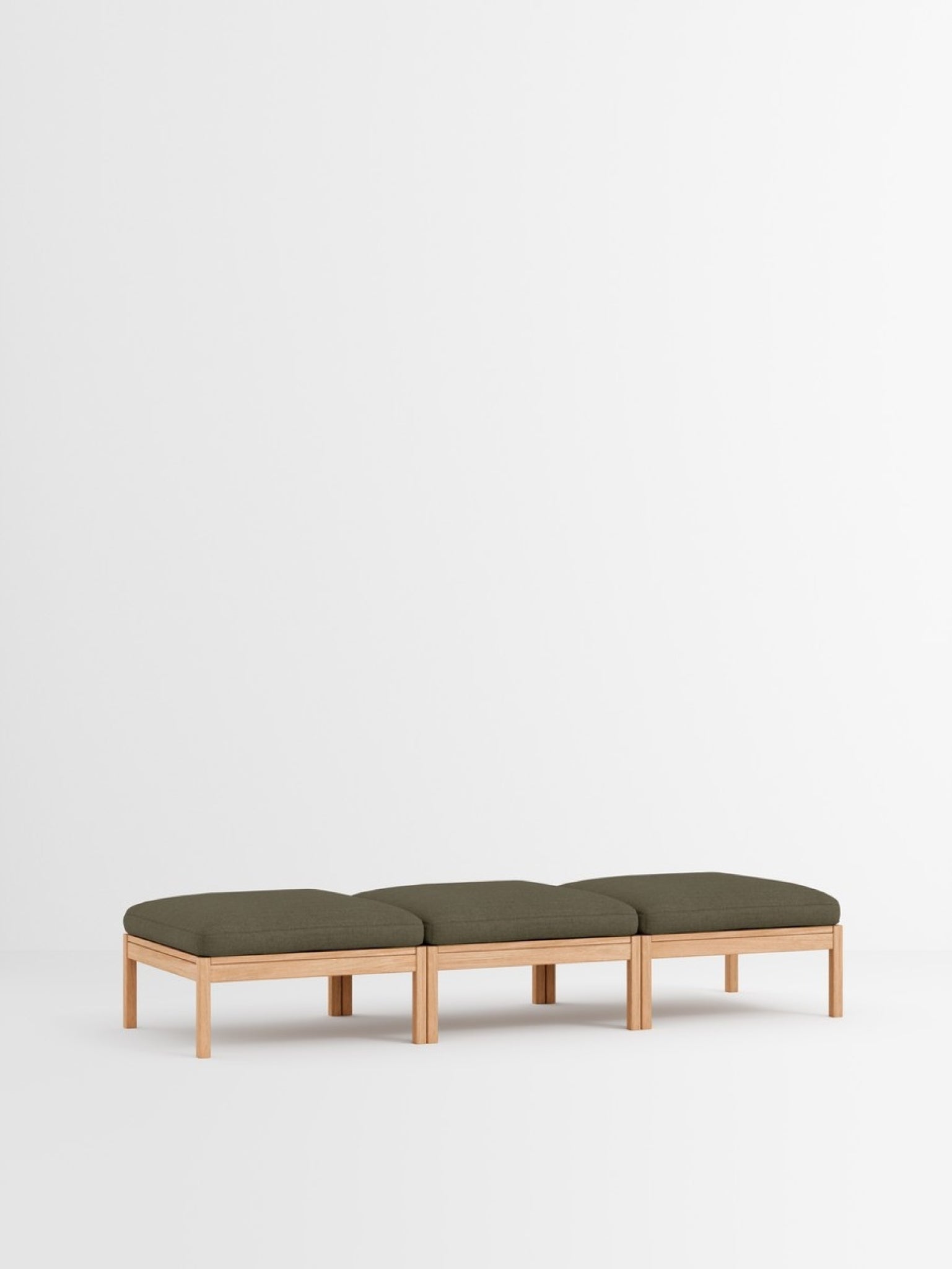 Moebe Modular Sofa Set, 3 Seater Daybed, Re-wool 977 (fsc Mix Credit)