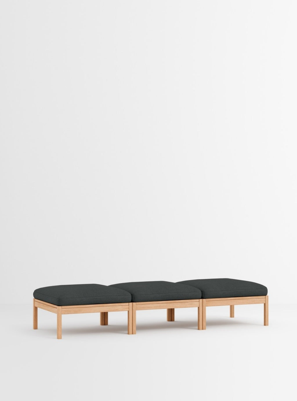 Moebe Modular Sofa Set, 3 Seater Daybed, Re-wool 987 (fsc Mix Credit)