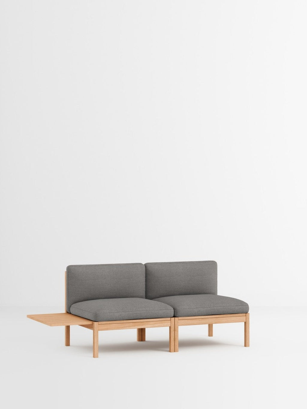 Moebe Modular Sofa Set, 2 Seater Sofa With 1 Side Table, Autumn 131 (fsc Mix Credit)