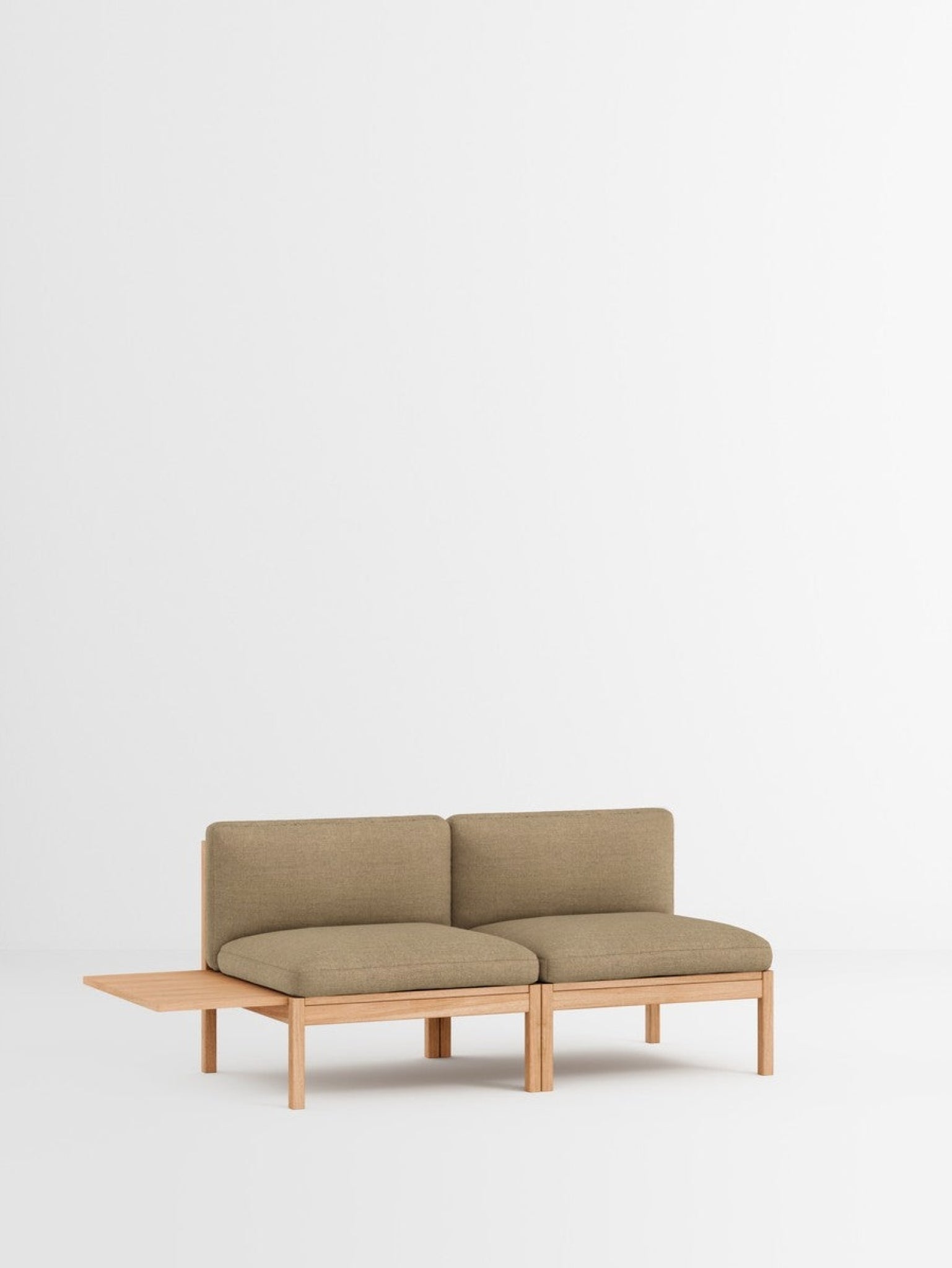 Moebe Modular Sofa Set, 2 Seater Sofa With 1 Side Table, Autumn 221 (fsc Mix Credit)
