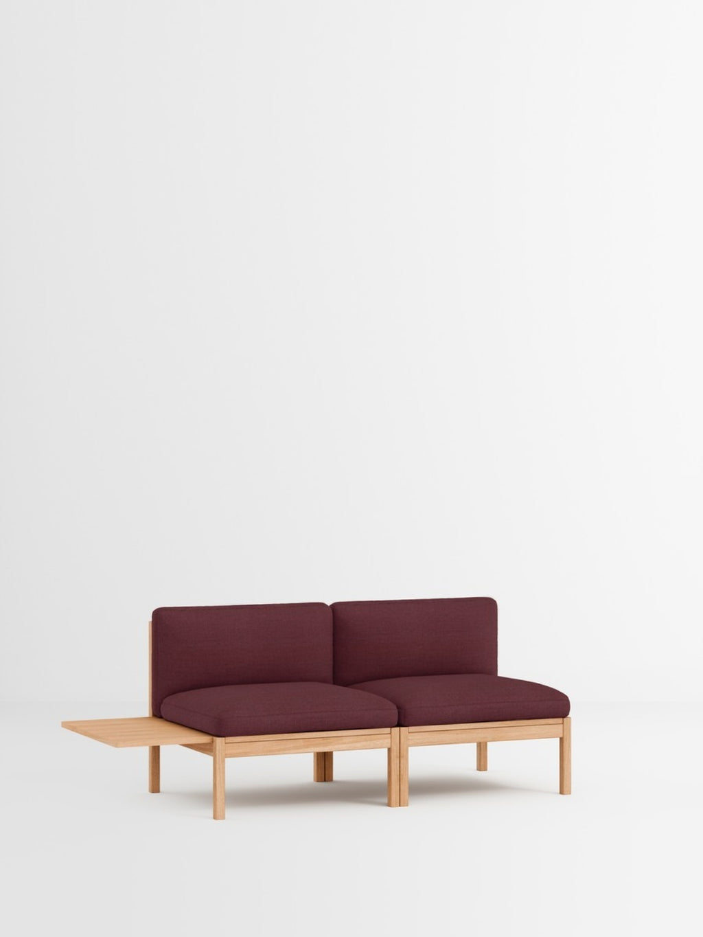 Moebe Modular Sofa Set, 2 Seater Sofa With 1 Side Table, Autumn 681 (fsc Mix Credit)