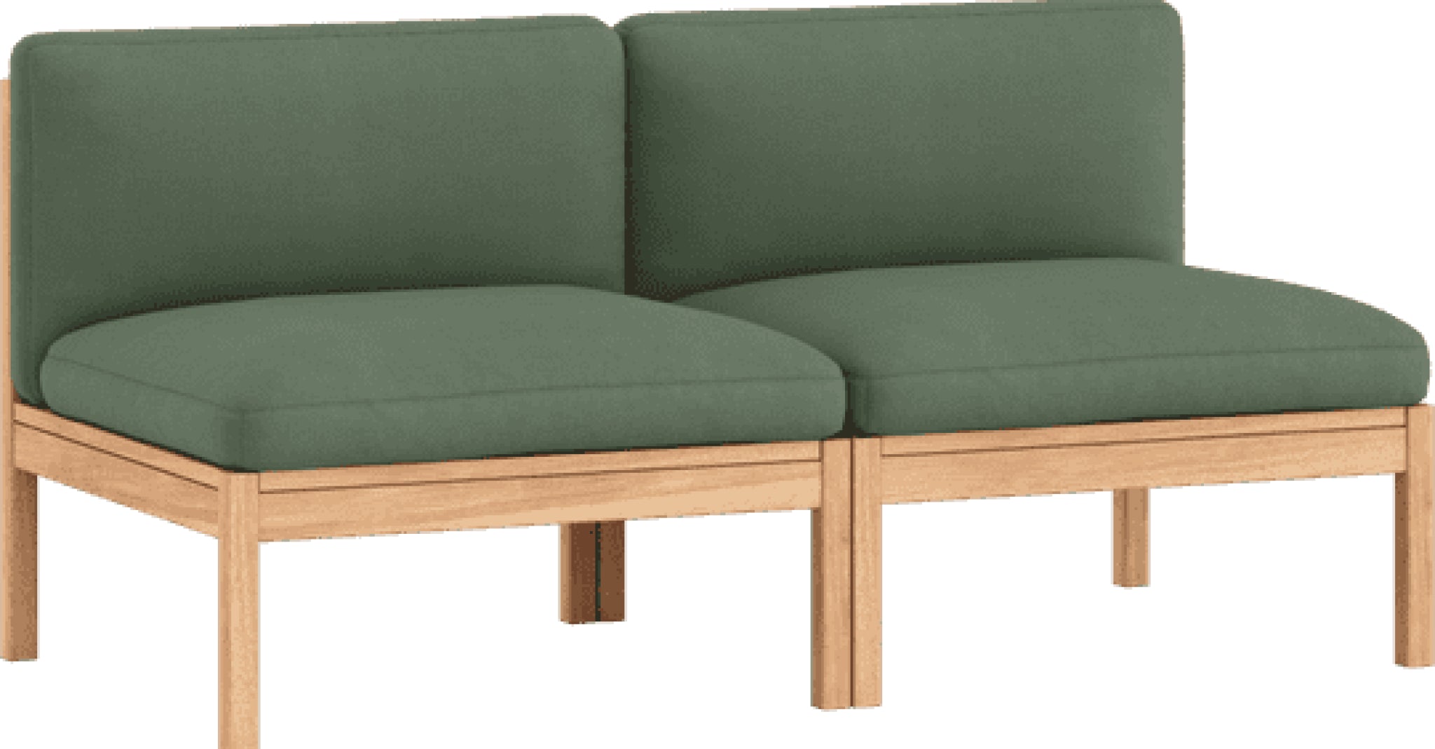 Moebe Modular Sofa Set, 2 Seater Sofa, Field 943 (fsc Mix Credit)