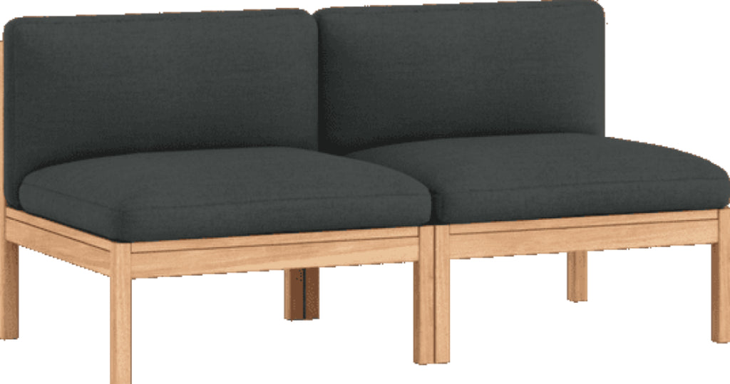 Moebe Modular Sofa Set, 2 Seater Sofa, Re-wool 987 (fsc Mix Credit)