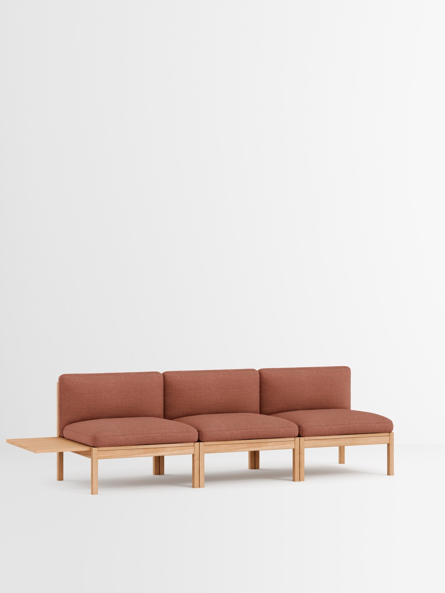 Moebe Modular Sofa Set, 3 Seater Sofa With 1 Side Table, Autumn 551 (fsc Mix Credit)