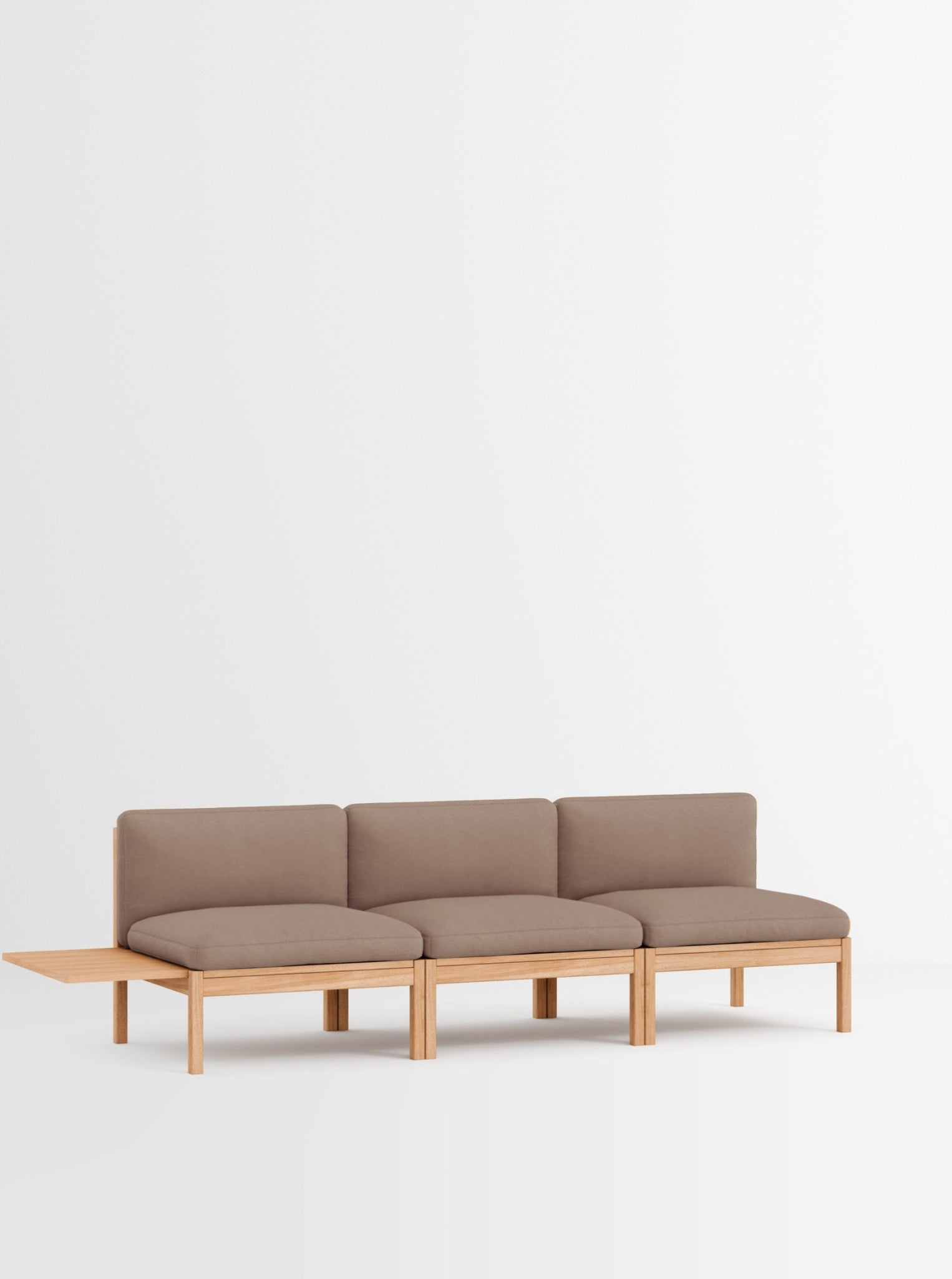 Moebe Modular Sofa Set, 3 Seater Sofa With 1 Side Table, Field 343 (fsc Mix Credit)