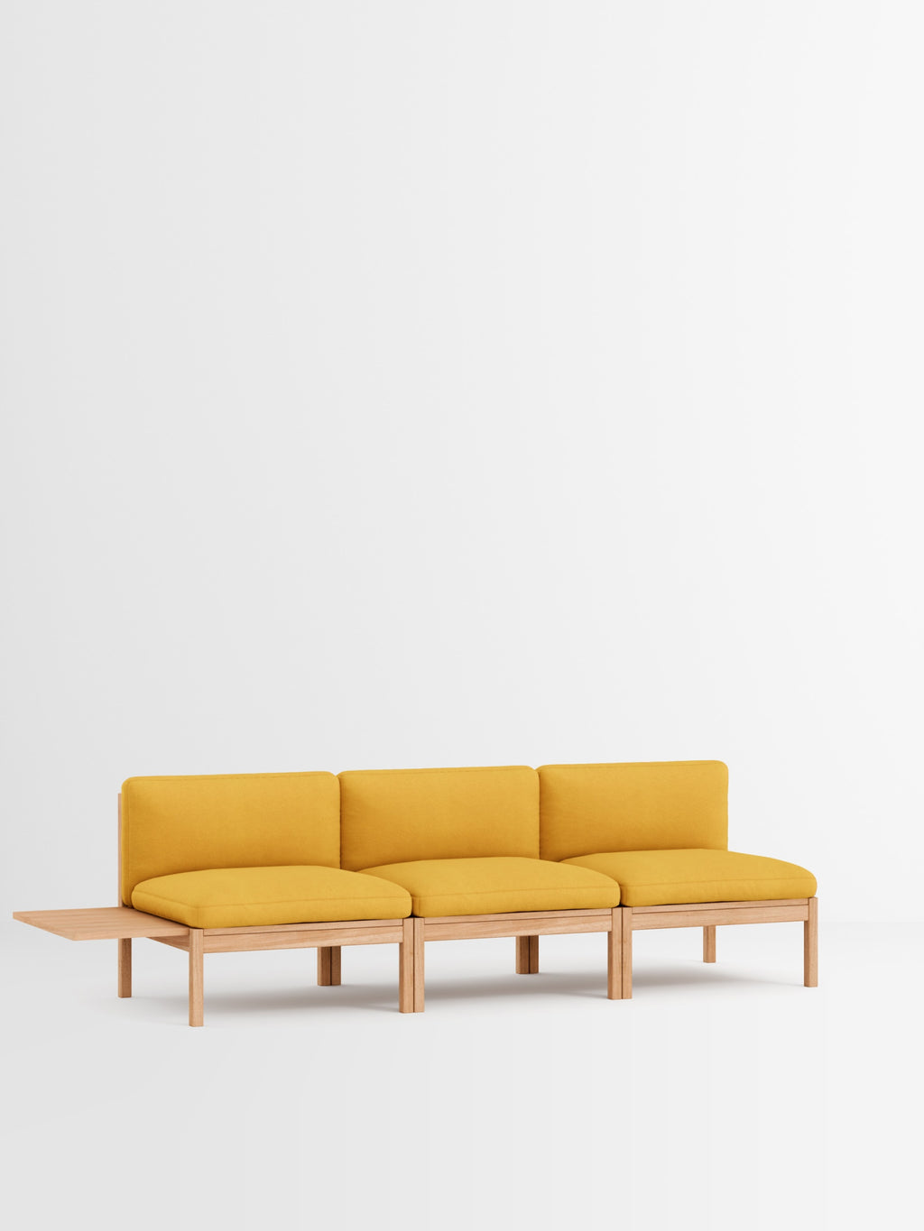 Moebe Modular Sofa Set, 3 Seater Sofa With 1 Side Table, Field 463 (fsc Mix Credit)