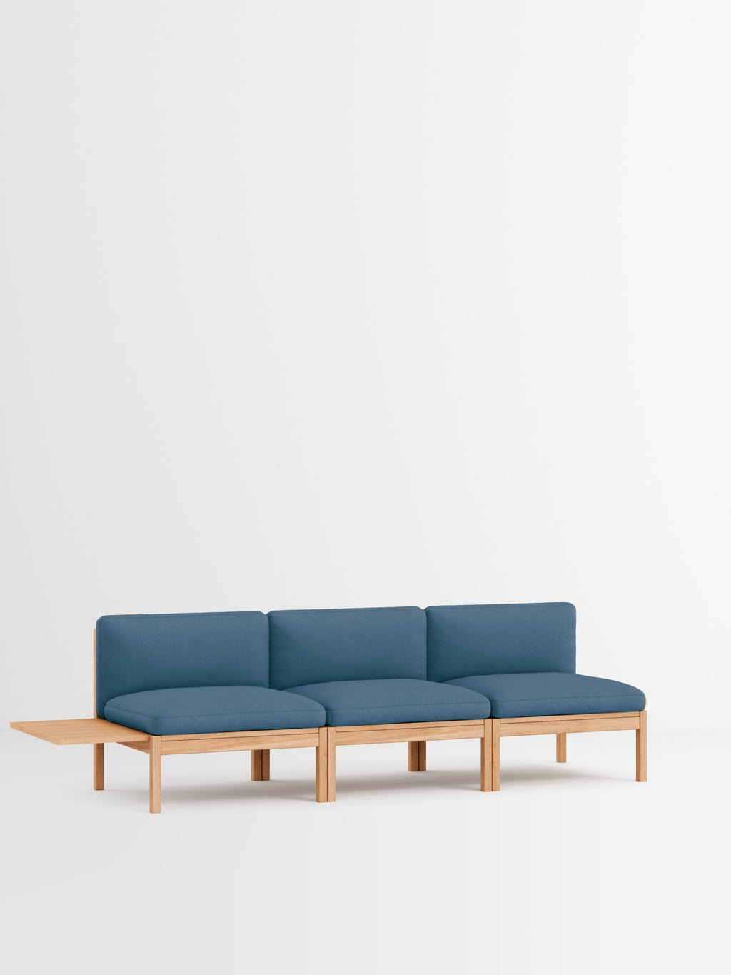 Moebe Modular Sofa Set, 3 Seater Sofa With 1 Side Table, Field 733 (fsc Mix Credit)