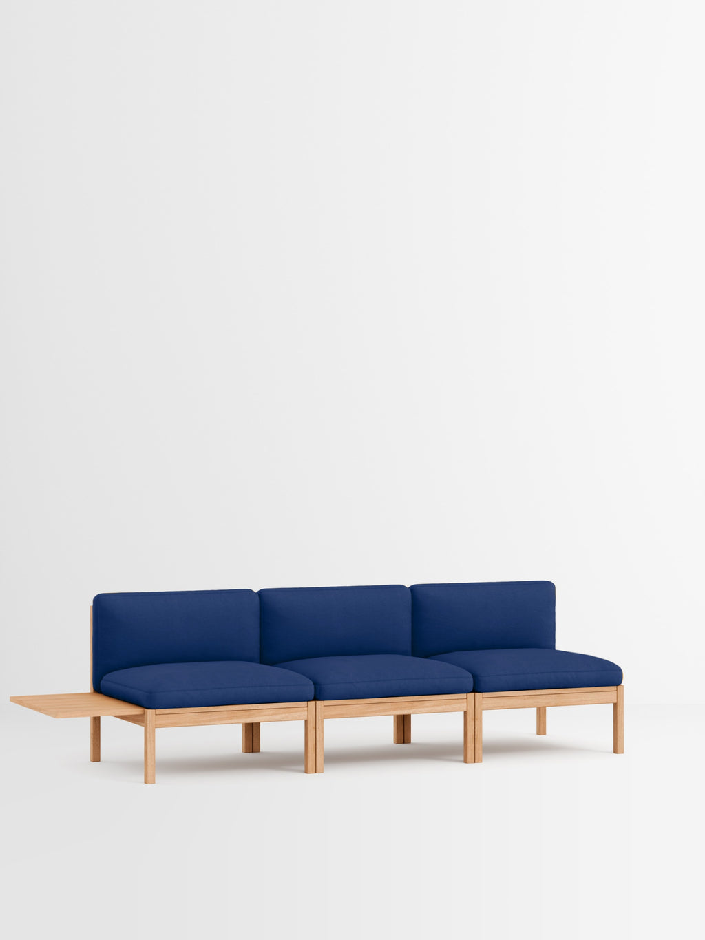 Moebe Modular Sofa Set, 3 Seater Sofa With 1 Side Table, Field 763 (fsc Mix Credit)