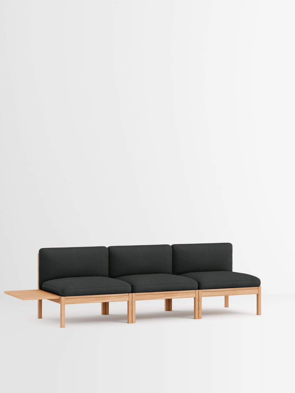 Moebe Modular Sofa Set, 3 Seater Sofa With 1 Side Table, Field 793 (fsc Mix Credit)