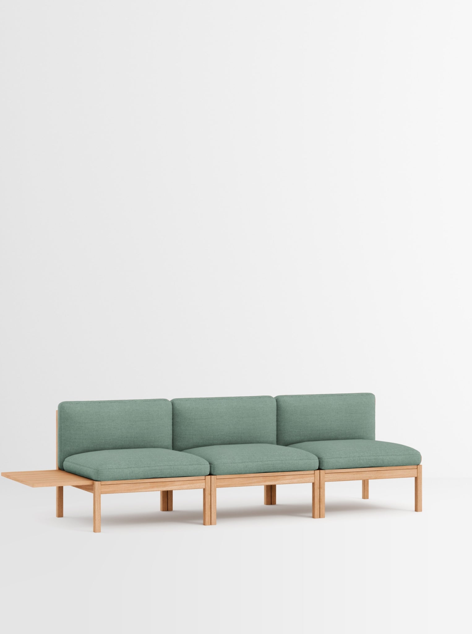 Moebe Modular Sofa Set, 3 Seater Sofa With 1 Side Table, Re-wool 868 (fsc Mix Credit)