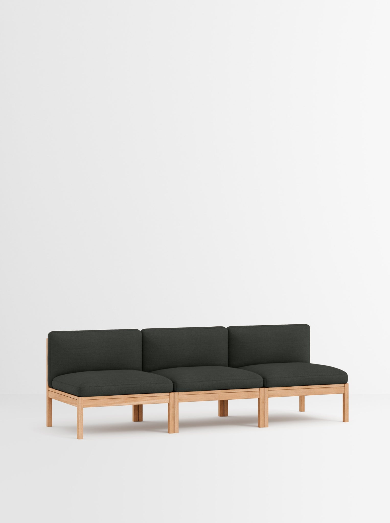 Moebe Modular Sofa Set, 3 Seater Sofa, Re-wool 198 (fsc Mix Credit)