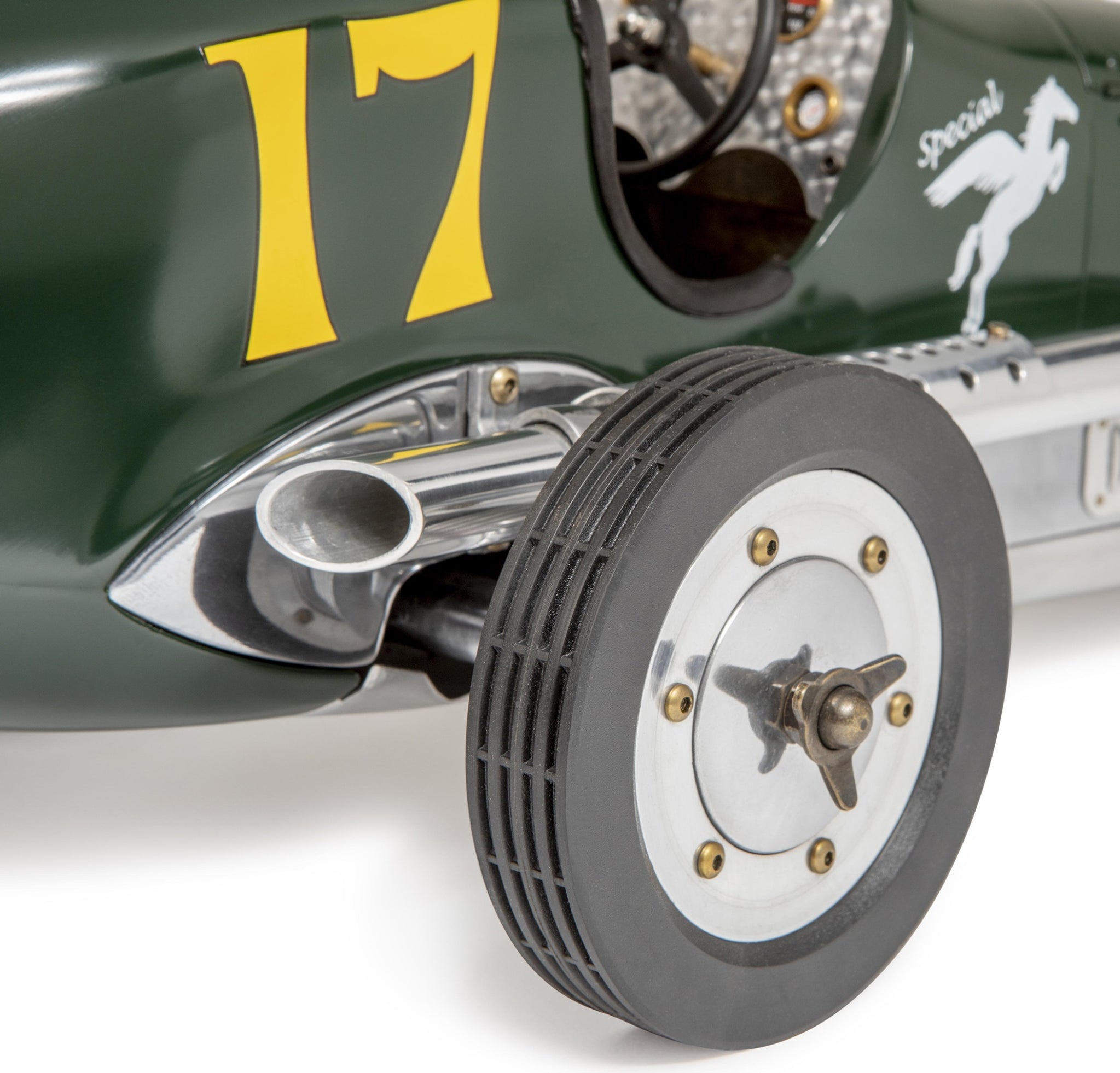 Authentic Models Bb Racing Car Model, Green