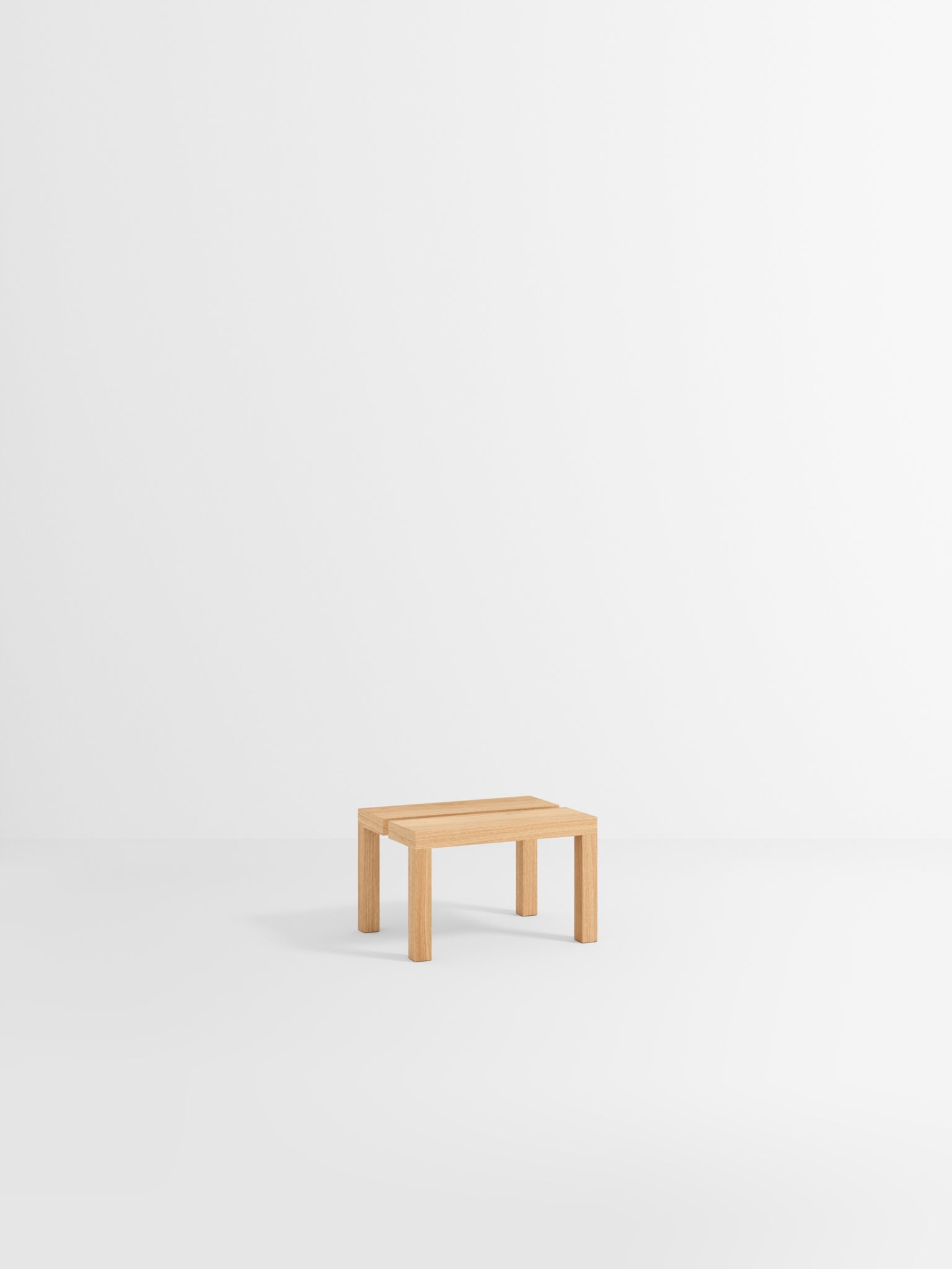 Moebe Peg Step Stool: Versatile, Stackable Oak Stool for Home Use