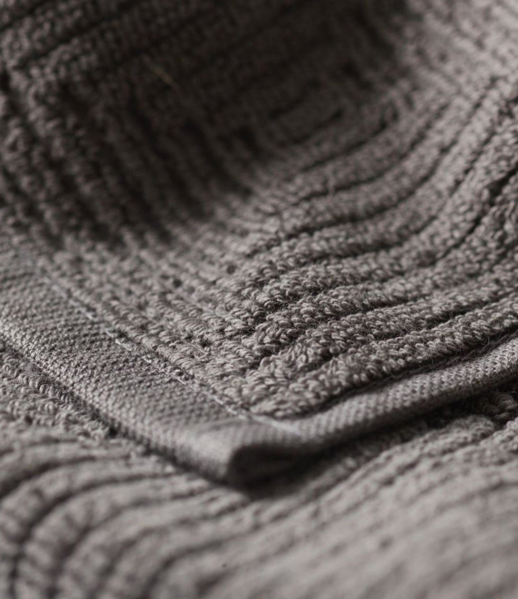 FDB Møbler Kirkeby Grey Beach Towel – 100% Organic Cotton, Nordic Swan Certified