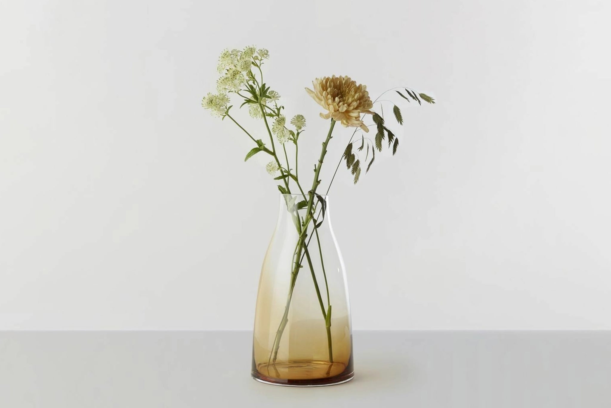 Ro Collection No. 3 Flower Vase øxh 19 X34, Burnt Sienna