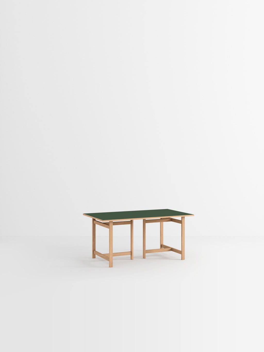Moebe Rectangular Dining Table, 220x90, Green (fsc Mix Credit)