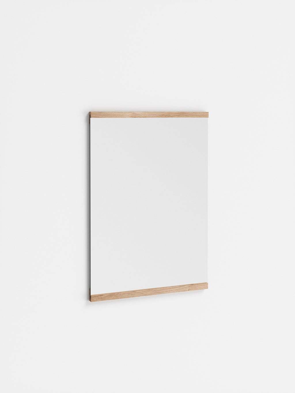 Moebe Rectangular Oak Wall Mirror 43.3x30 cm - Minimalist Nordic Design