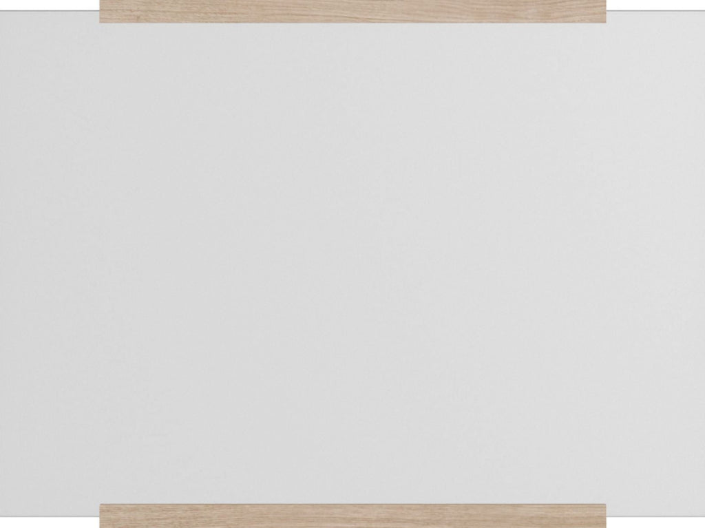 Moebe Rectangular Oak Wall Mirror 43.3x30 cm - Minimalist Nordic Design