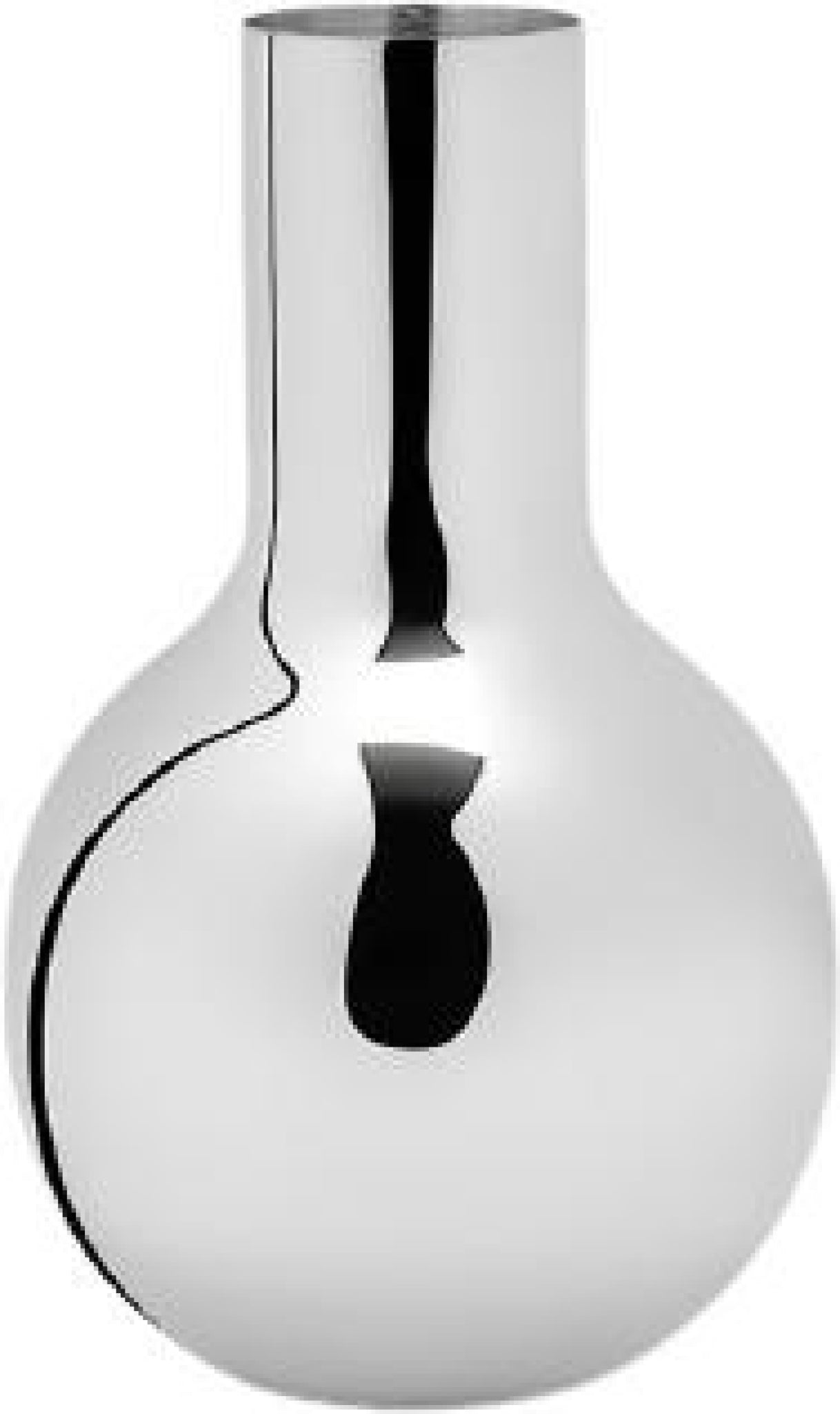 Skultuna Boule Vase Small, Silver