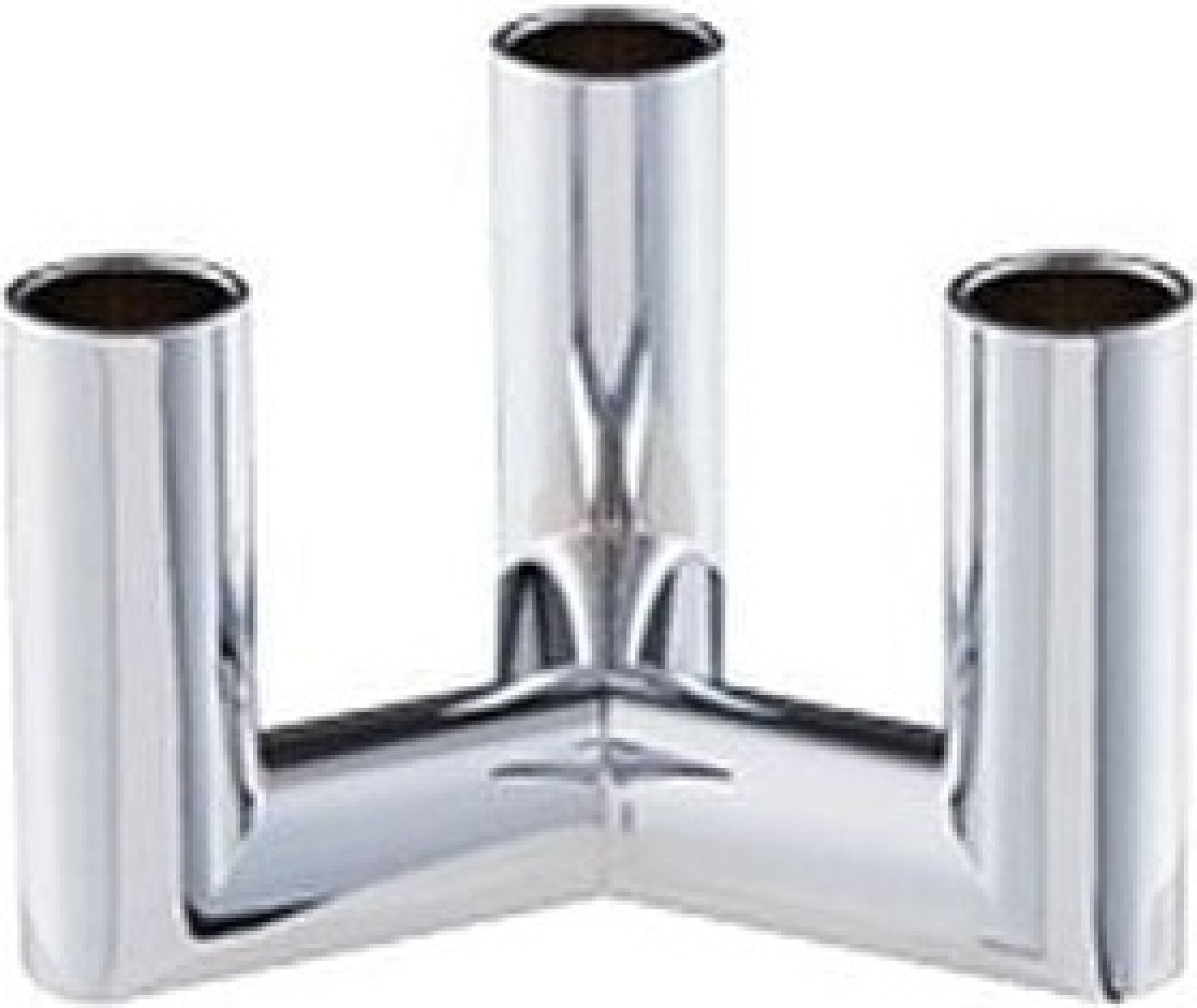 Uyuni Lighting Matrix Candle Holder 3'arm Mini Taper ø 7,5 Cm, Chrome
