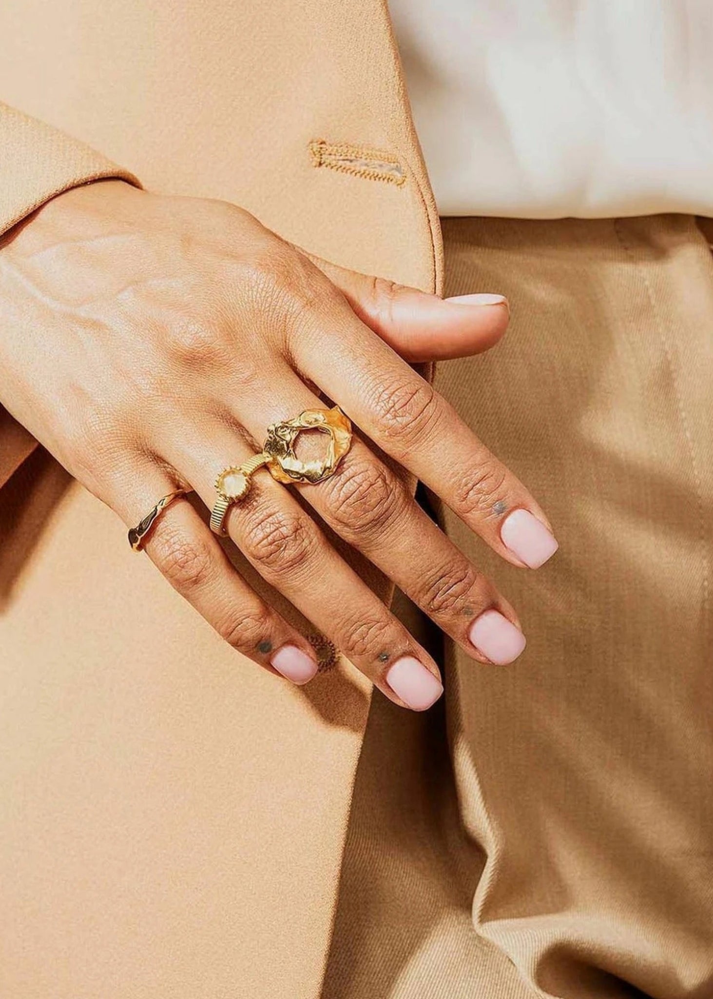 Vincent Armageddon Gold Plated Ring