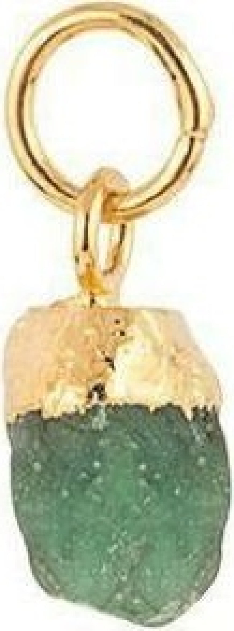 Vincent Monthly Stone Pendant May Emerald Gold Plated