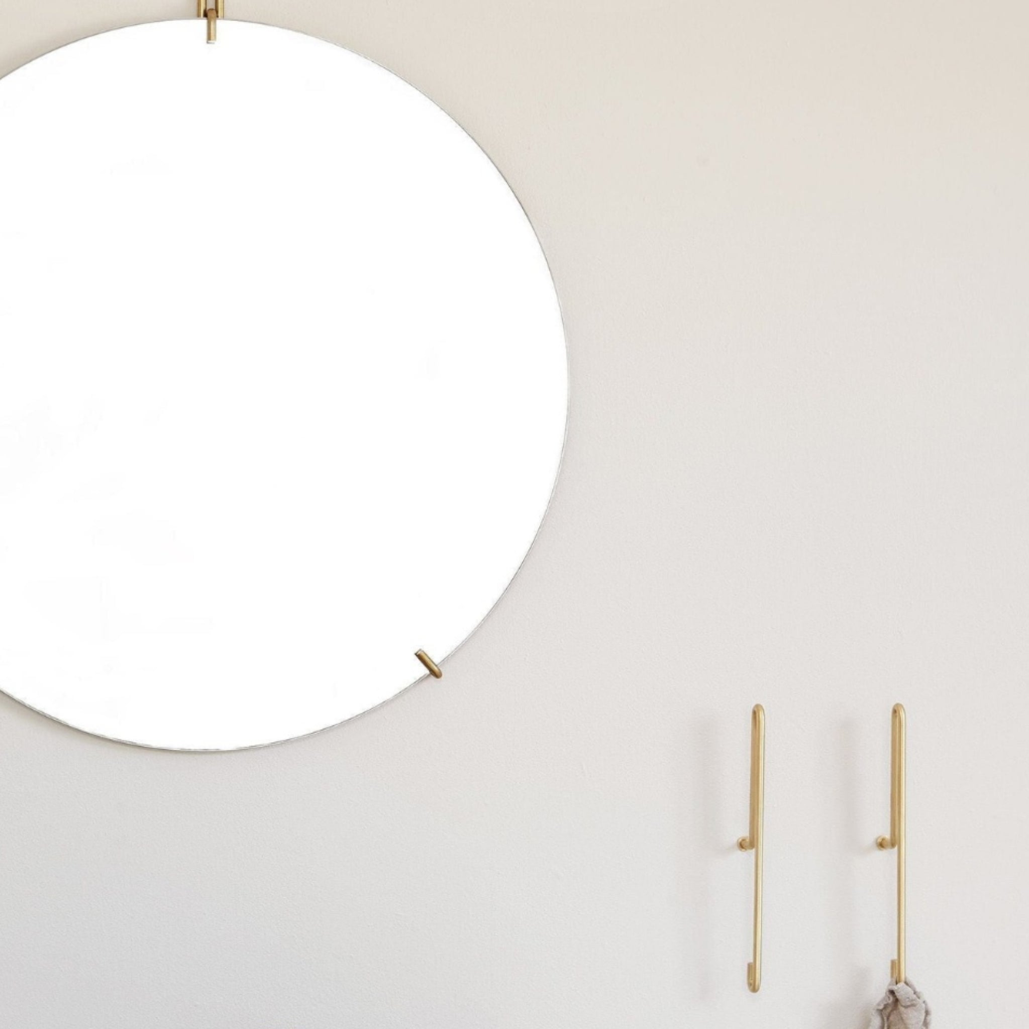 Moebe Gold Wall Hook Set - Small, Stylish & Versatile Home Decor