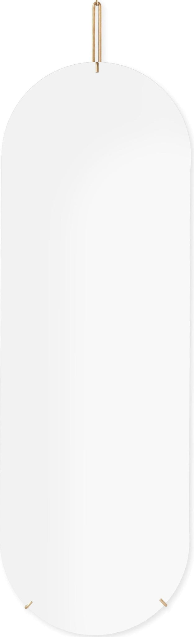 Elegant Moebe Wall Mirror 133 cm in Brass - Minimalist Design & Style