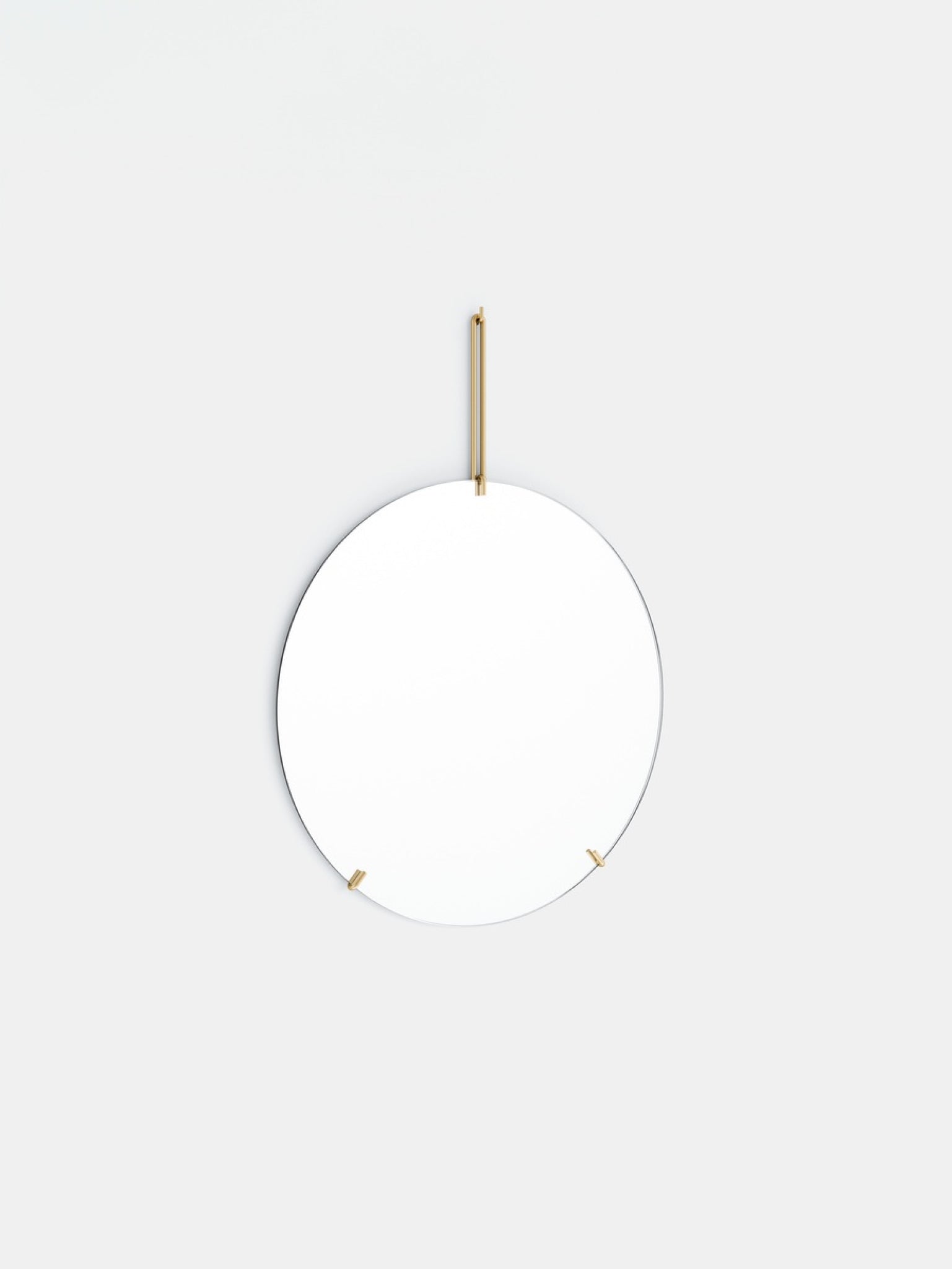 Elegant Moebe Wall Mirror Ø50 cm in Brass - Minimalist Design Decor