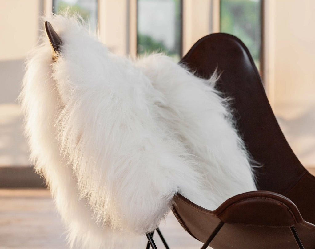 Cuero Icelandic lambskin, White