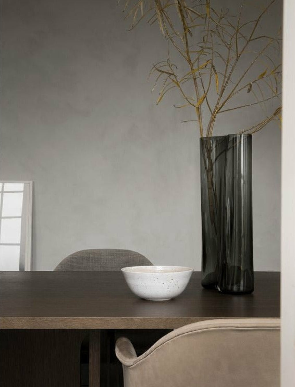 Audo Copenhagen Harbour Dining Dark Stained Oak, Burned Red