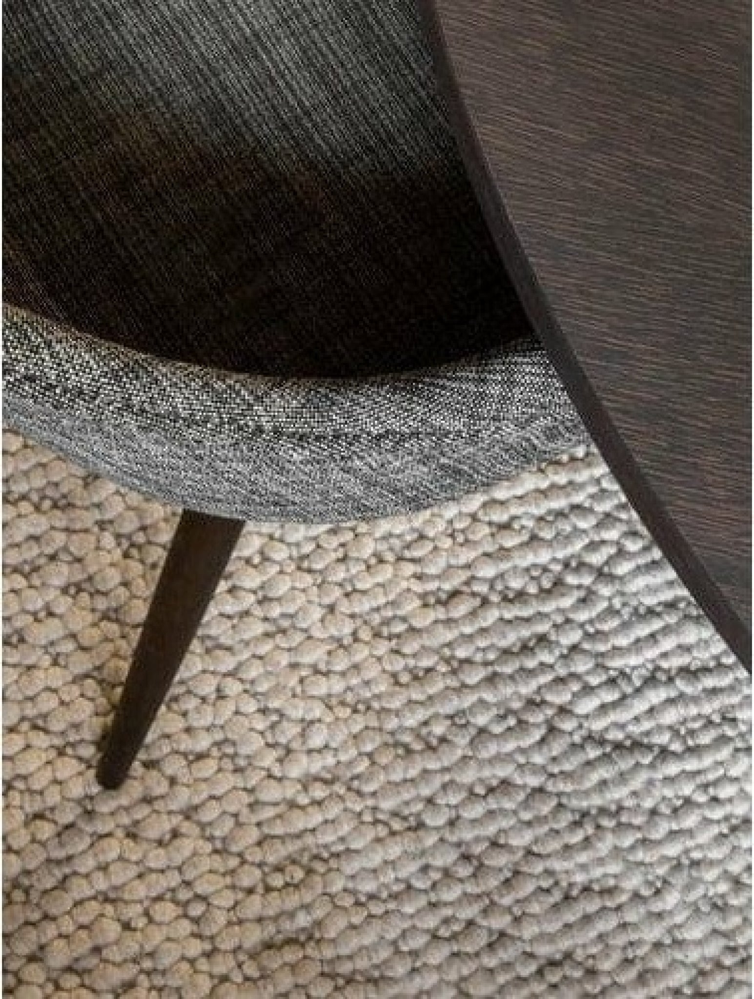 Audo Copenhagen Harbour Dining Dark Stained Oak, Burned Red