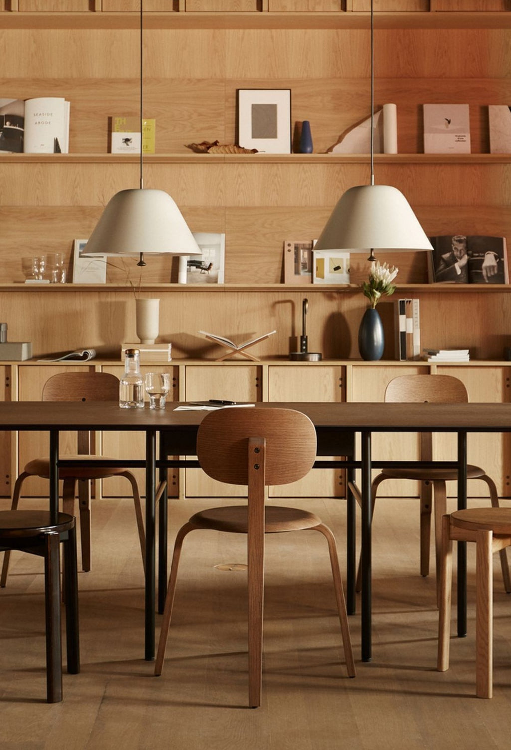 Audo Copenhagen Wine & Water Water Glass Brass, Smoke