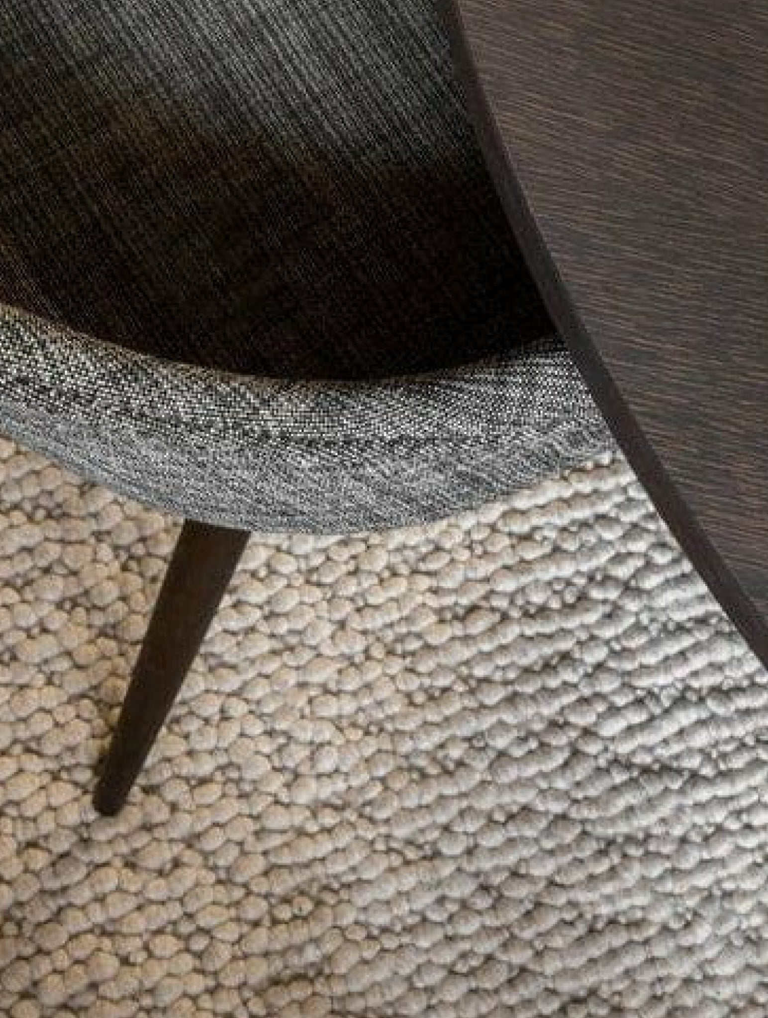 Audo Copenhagen Harbour Dining Dark Stained Oak, Burned Red