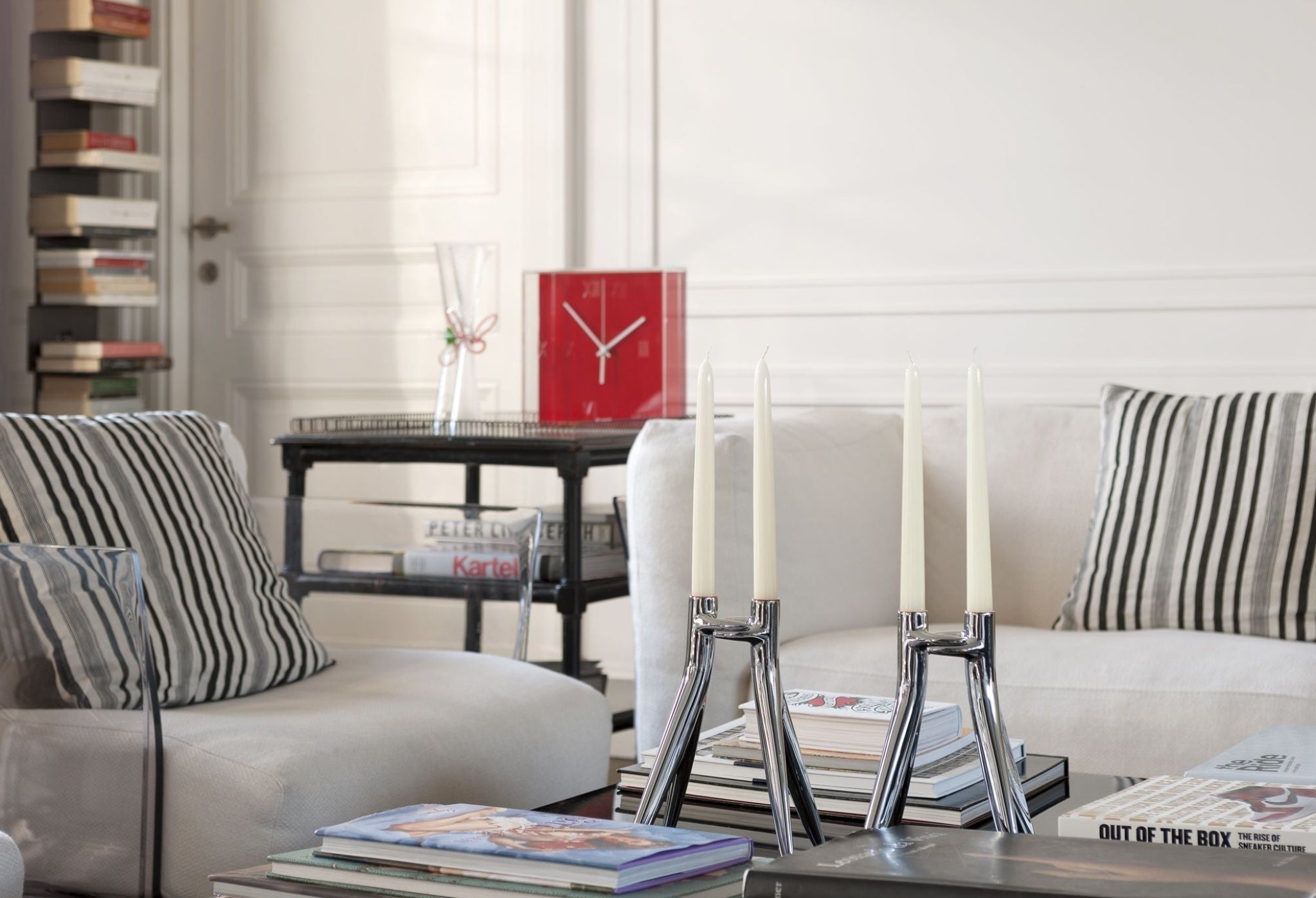 Kartell Abbracciaio Candelabra, White