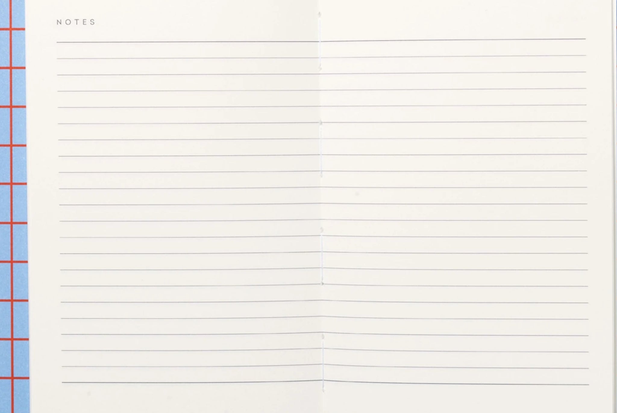 Notem Studio Uma Flat Lay Paper Notebook Small, Light Blue