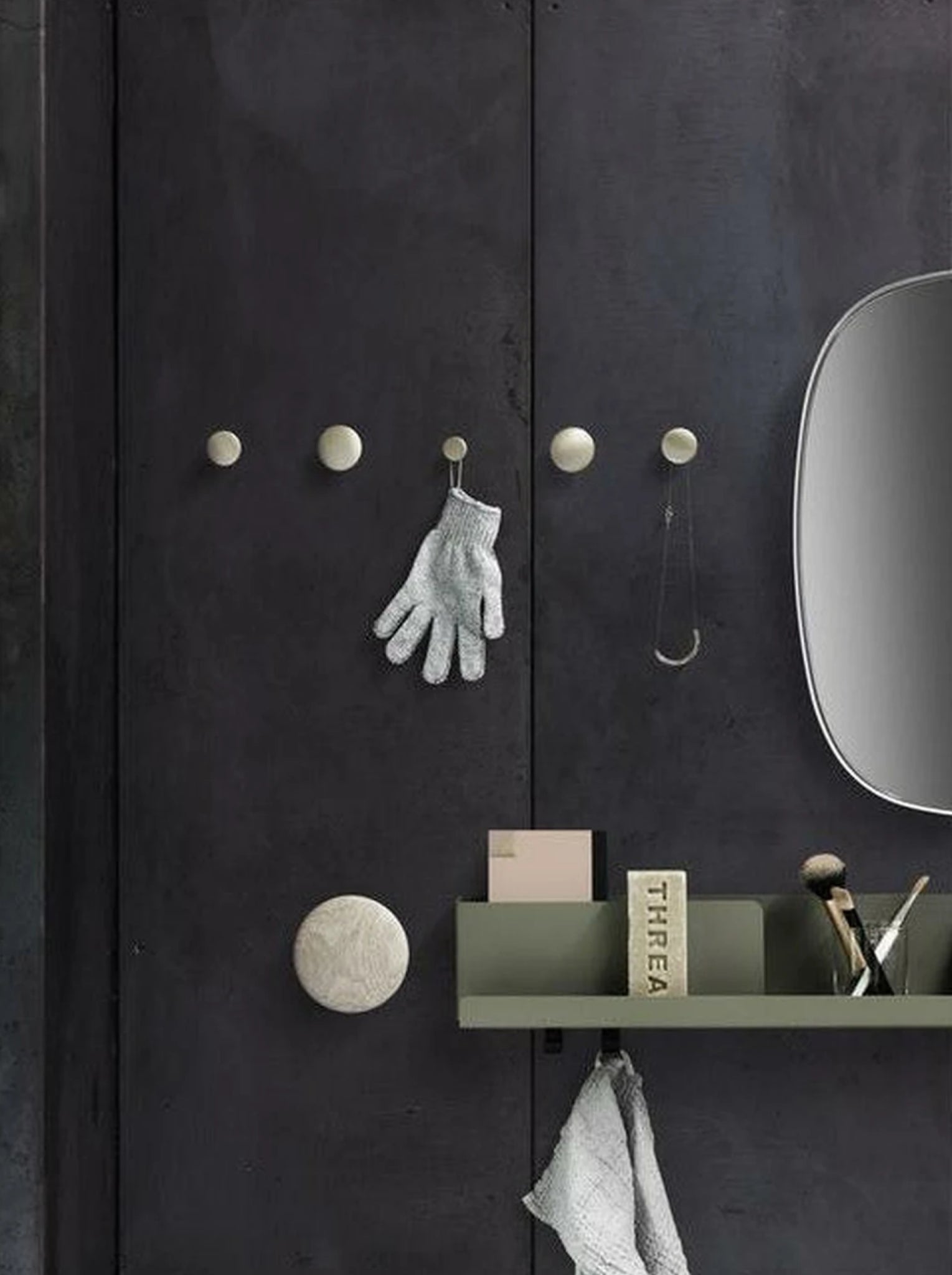 Muuto The Dots Hook Metal Aluminium Metal ø 3.9 Cm, Aluminiu