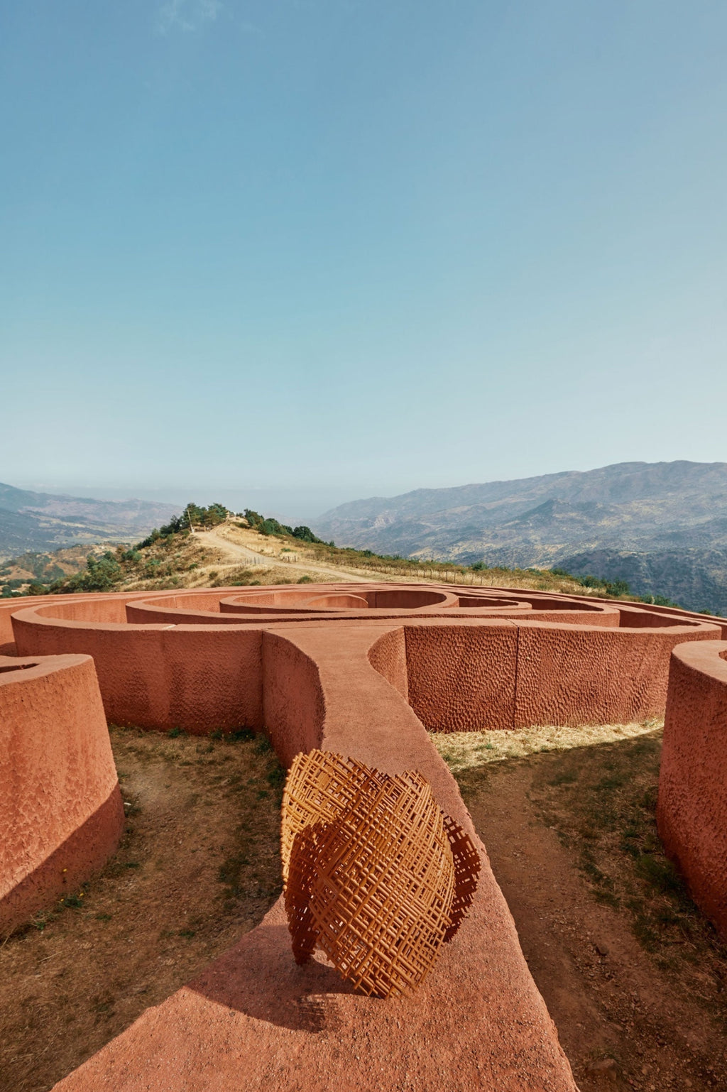 Kartell Tea Table Lamp, Terracotta