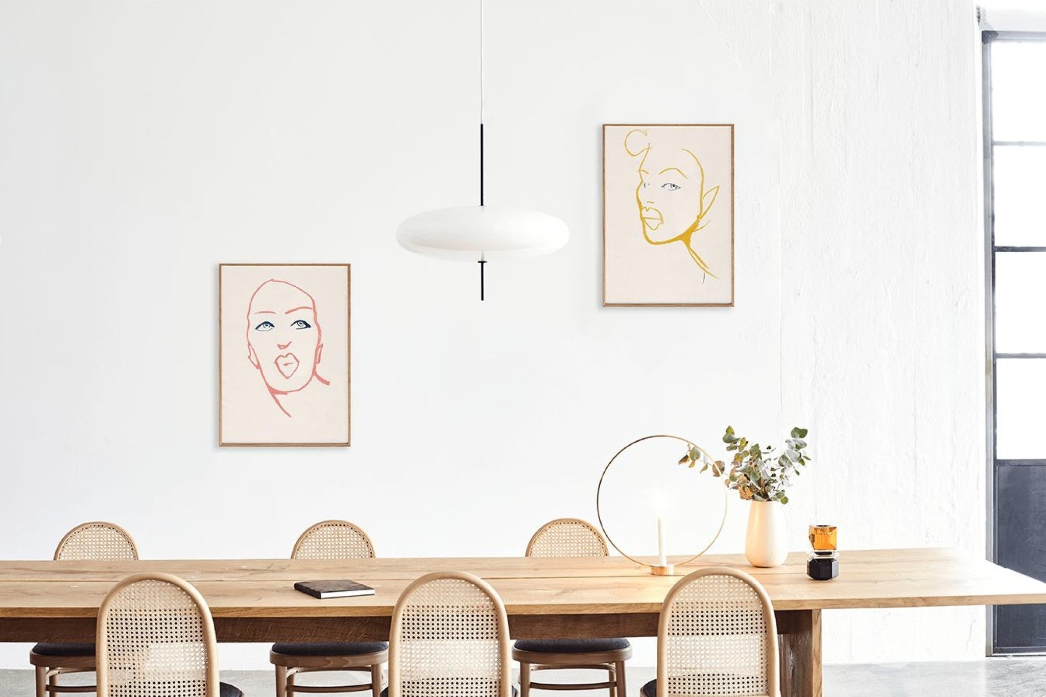 Paper Collective Silhouette 03 Poster, 50x70 Cm