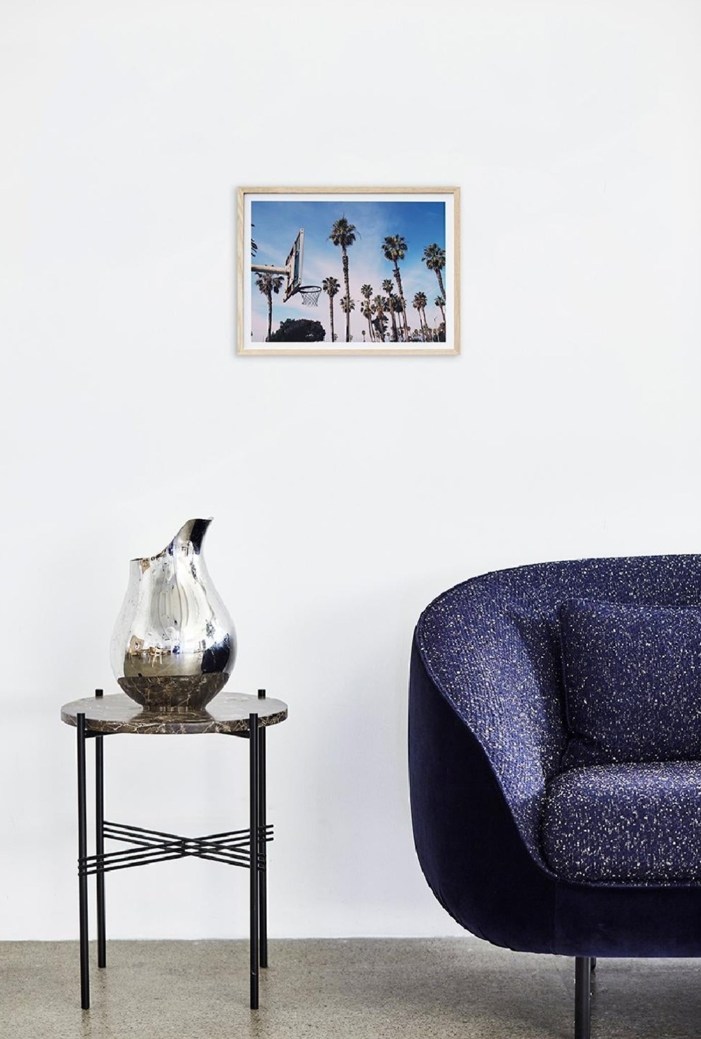 Paper Collective Cities Of Basketball 02, Los Angeles Poster, 30x40 Cm