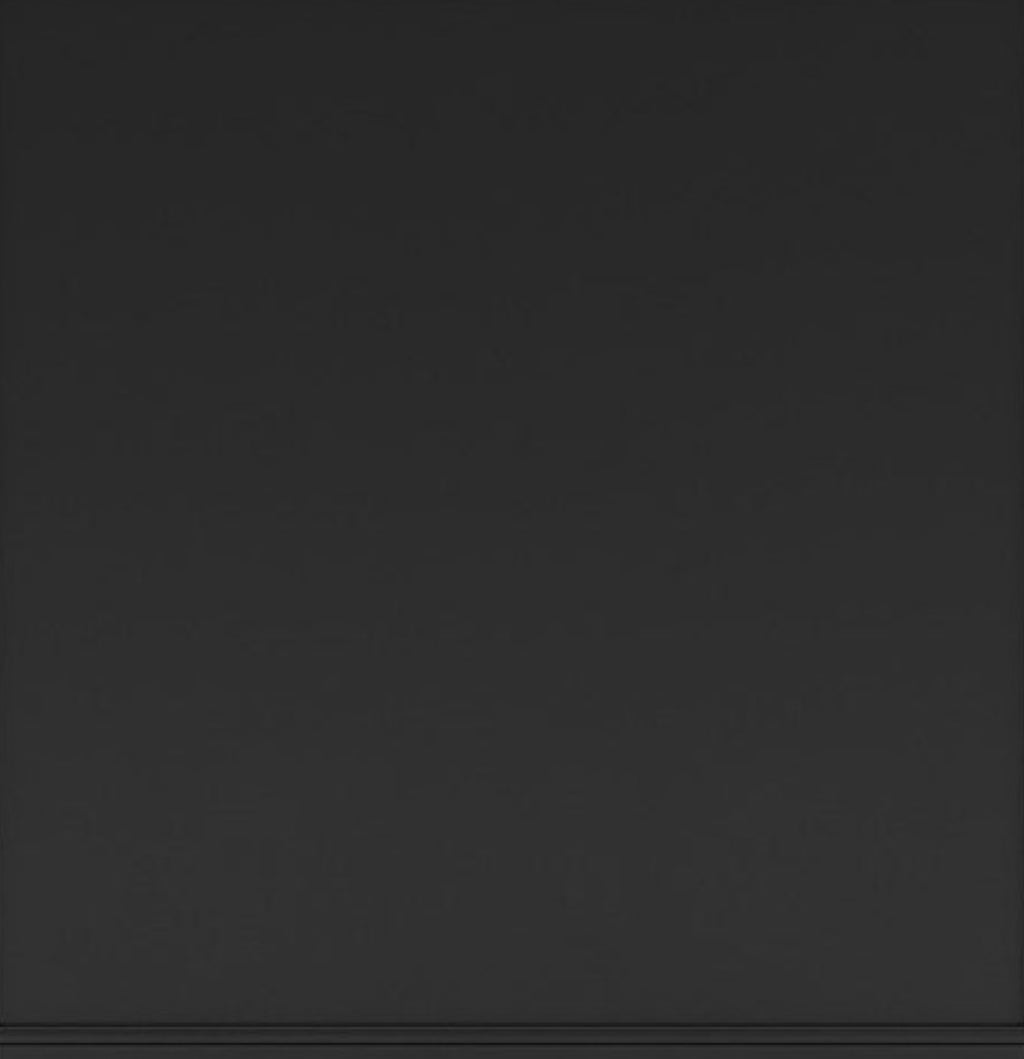 Montana Compile Decorative Shelf With 3 Cm Plinth, Black