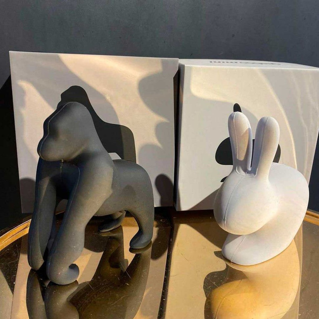 Qeeboo Kong Mini Portable Charger, Purple