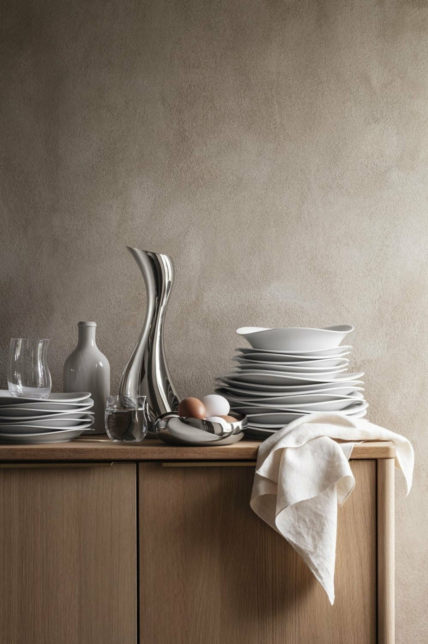 Georg Jensen Sky Serving Plate, 40 Cm