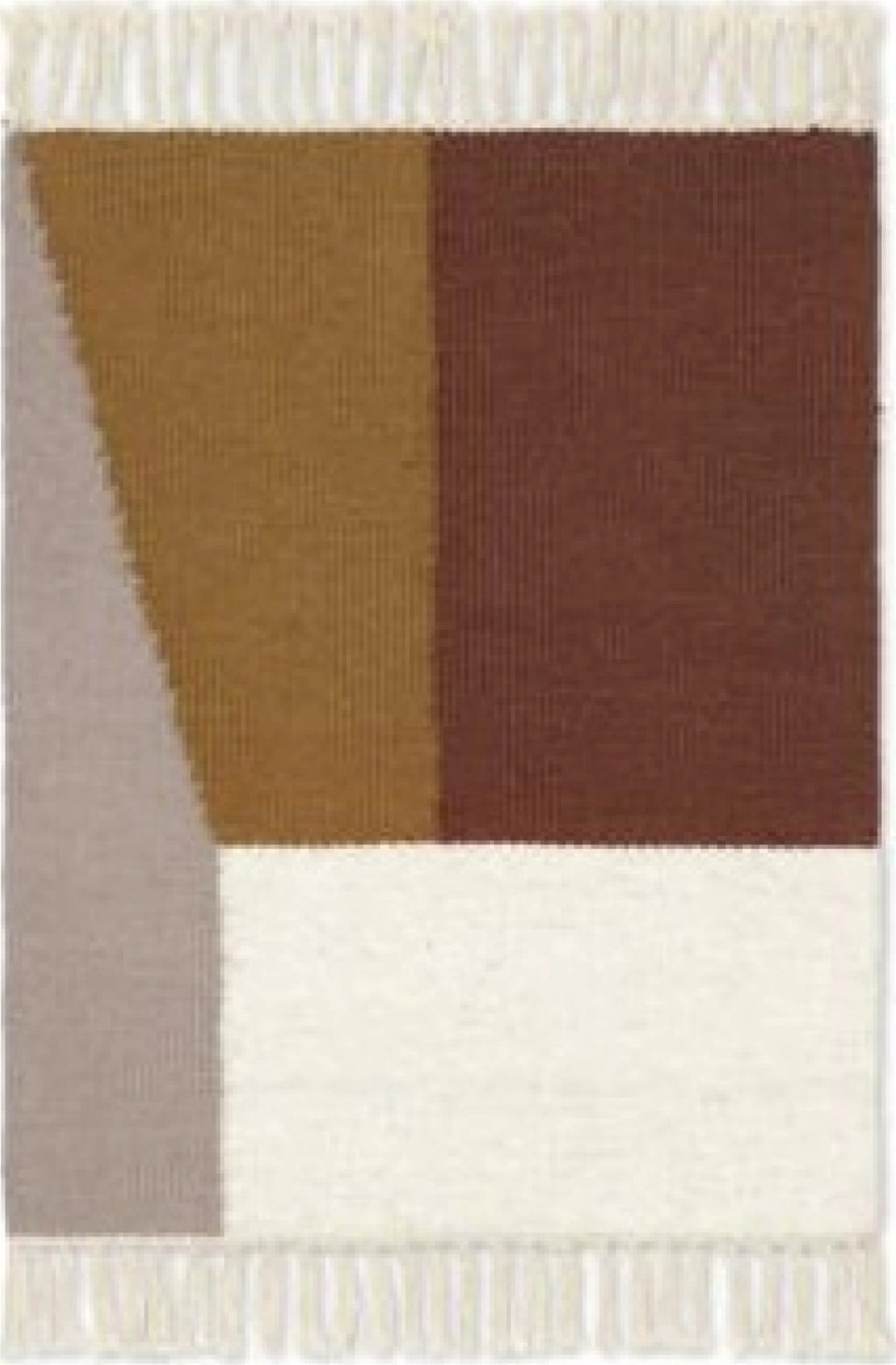 Ferm Living Kelim Borders Mat, 50x70cm