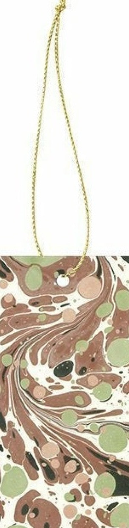 Ferm Living Marbling Gift Pendant, Rust